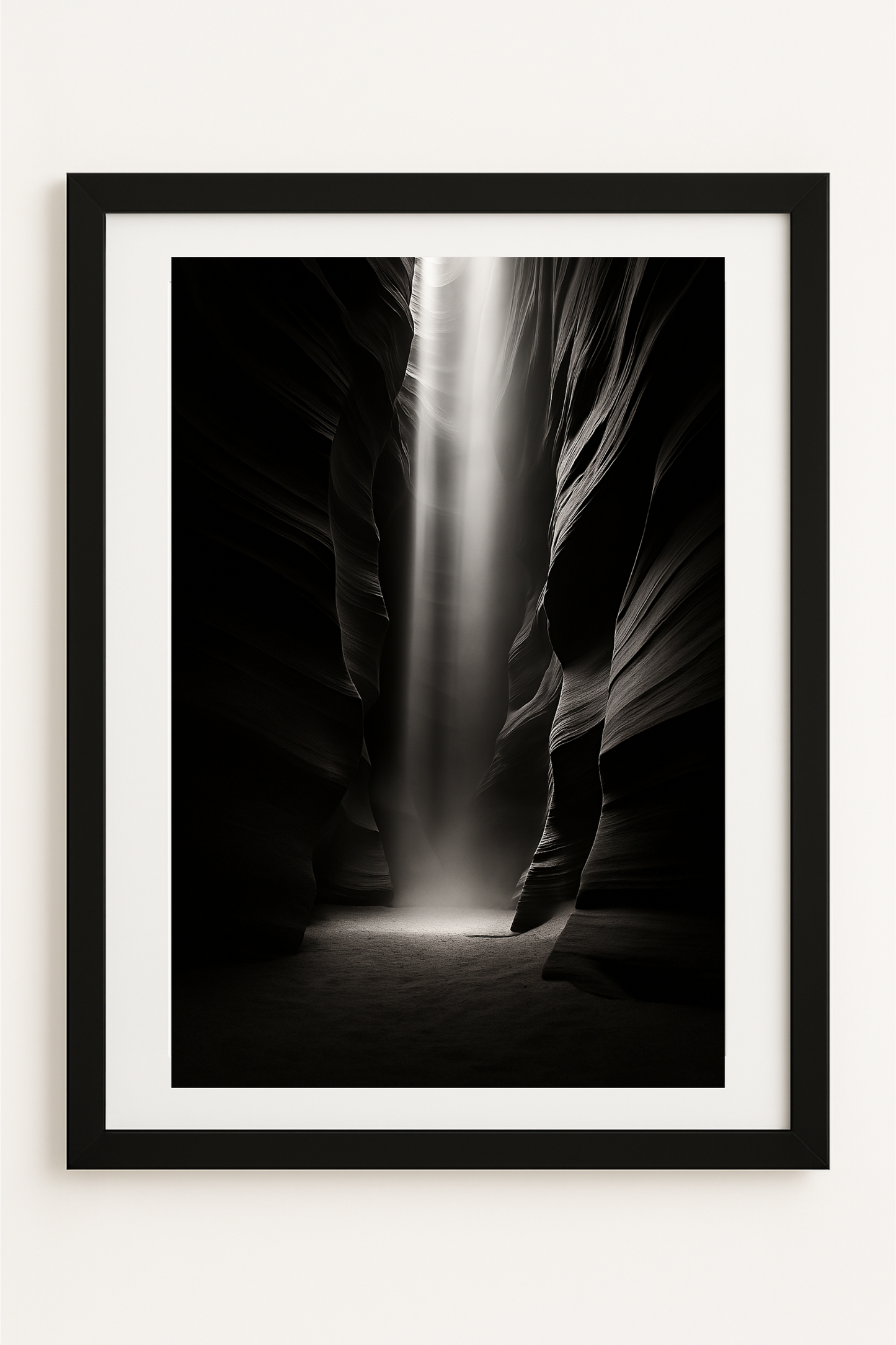 Western art print titled Canyon Light – rustic wall decor by Frontier Prints, inspired by cowboy culture and desert landscapes.