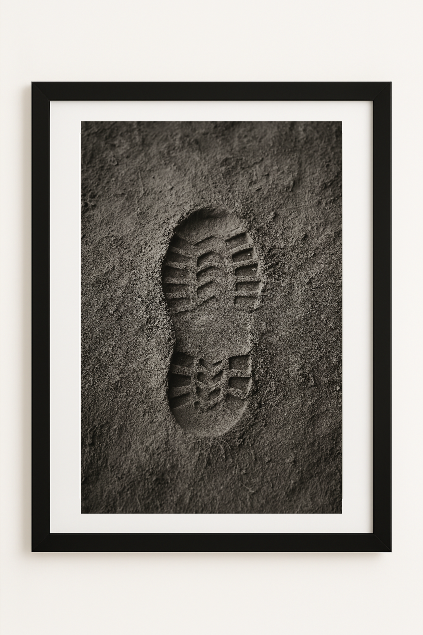 Western art print titled Last Step – rustic wall decor by Frontier Prints, inspired by cowboy culture and desert landscapes.