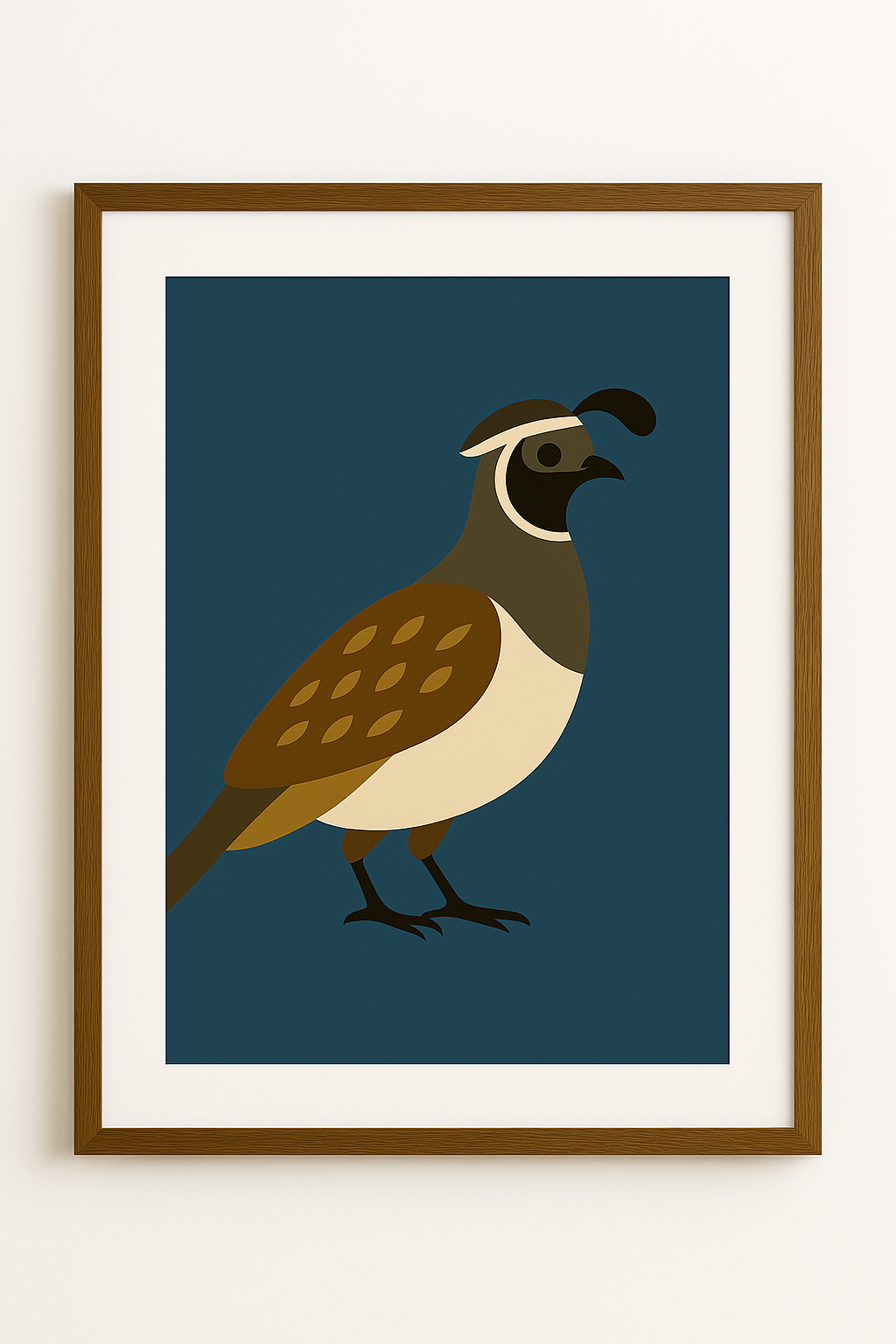 Western art print titled The Forager – rustic wall decor by Frontier Prints, inspired by cowboy culture and desert landscapes.